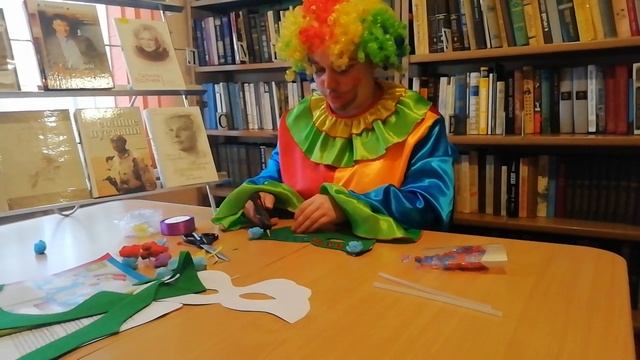 Мастер - класс делаем театральную маску смотреть онлайн