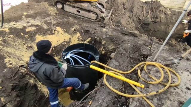 Монтаж септика под ключ