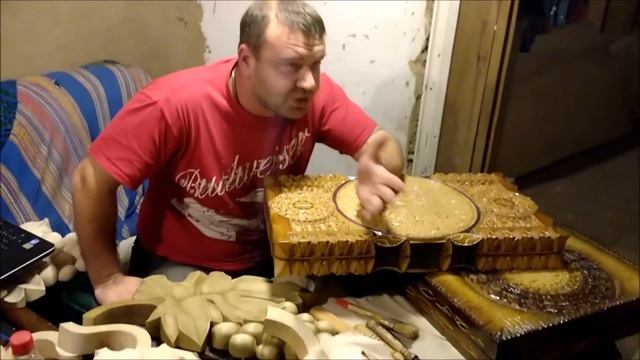 Резные нарды Ручная работа
