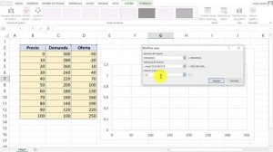 Como hacer una GRAFICA de OFERTA Y DEMANDA en Excel ? (punto de equilibrio)