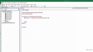 How to delete all the worksheets except the active sheet | Excel VBA Tutorial