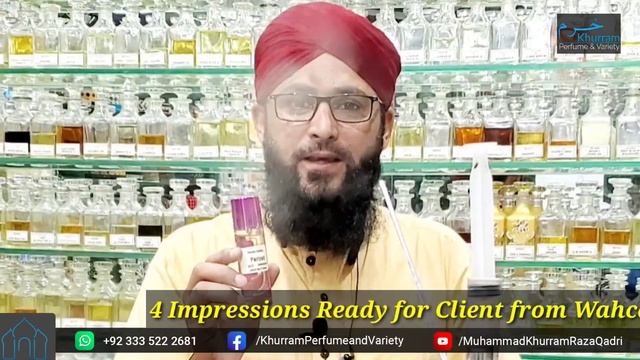 4 Best Perfume Impressions Ready for Client from Wahcantt | Khurram Perfume Shop смотреть онлайн
