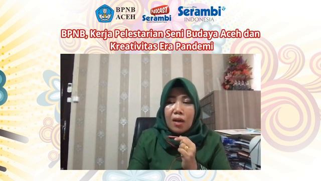 "BPNB, Kerja Pelestarian Seni Budaya Aceh dan Kreativitas Era Pandemi" Serambi Podcast смотреть онлайн