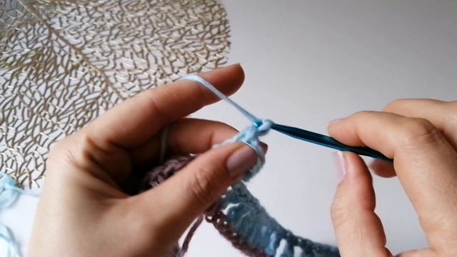 Как связать снуд крючком! Самый быстрый и простой способ... смотреть онлайн