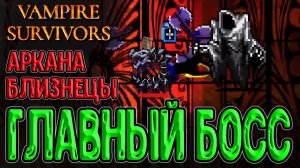 Финальный Босс игры и Фейерверки / Аркана Близнецы и Мой самый Безумный забег / Vampire Survivors