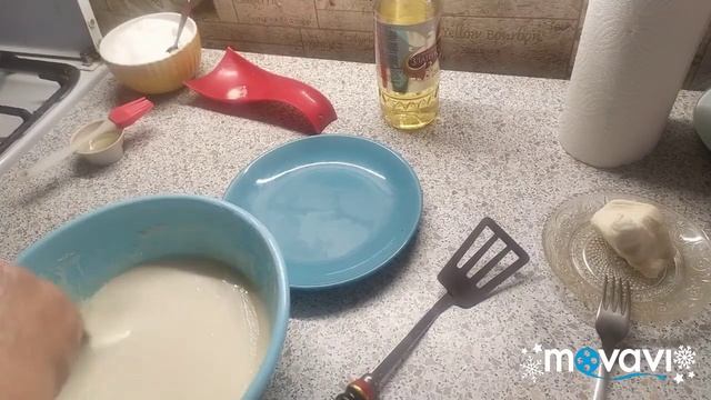 Заварные блинчики на кефире "Вологодское кружево. "