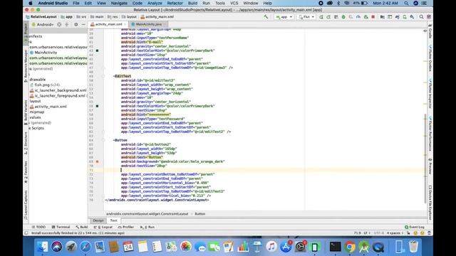 constraintLayout with android studio. смотреть онлайн