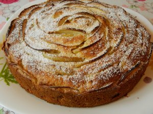 ЧАЙНАЯ РОЗА ВКУСНЕЙШИЙ ЯБЛОЧНЫЙ ПИРОГ. СЛАДКАЯ ВЫПЕЧКА К ЧАЮ