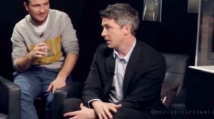 Aidan Gillen being a DIVA for 50 seconds