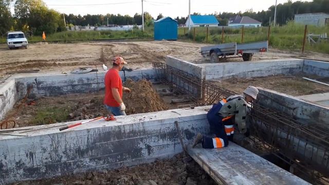 Усиление Ленточного фундамента -Лопнула лента