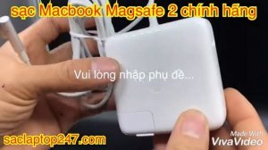 Sạc Macbook Pro 60W  MagSafe 1 - MagSafe 2  chính hãng