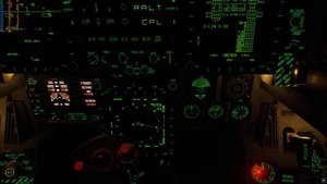 Digital Combat Simulator F/А-18C Запуск. Взлёт с палубы.Ночь.