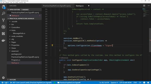 Practical ASP.NET Core SignalR | Scaling | Redis смотреть онлайн