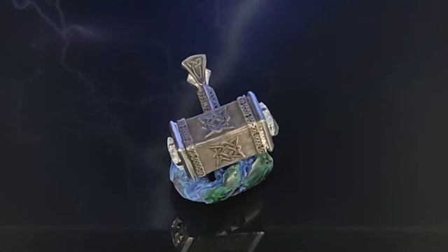 Подвеска оберег Молот Тора. Короткий обзор. Серебряный Молот Сварога. Сакральный талисман.