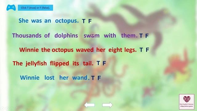 Презентация по книге Winnie under the sea