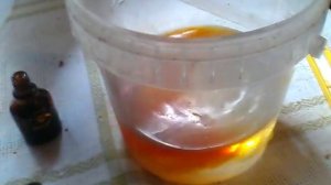 Как покрасить леску в жёлтый,коричневый цвет в дом. Усл