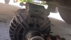 2005 sprinter alternator replacement, Замена генератора спринтер