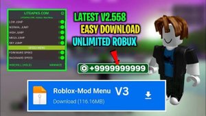 ROBLOX MOD MENU   ROBLOX MOD APK 2023   ROBUX SCRIPT VERSION 2 560 362  MEDIAFIRE DOWNLOAD