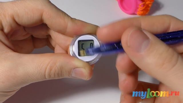 КАК НАСТРОИТЬ ЧАСЫ из набора для плетения Rainbow Loom Bands. Урок 129 смотреть онлайн