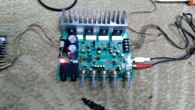 Обзор китайского плата усилитель звука мощности 2х500 ватт на каждый канал