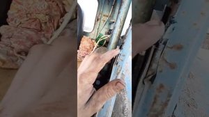 установка замка двери на трактор лтз т-40М