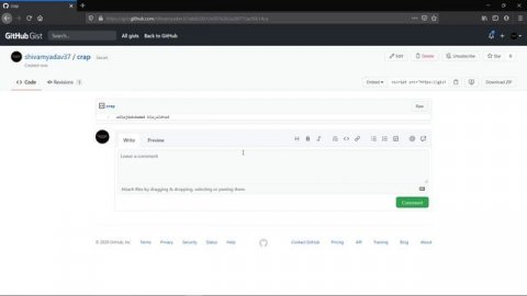 How to create a gist in Github Repository | @github @gist @git @code_sharing
