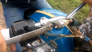 Мотоцикл Восход 3М Взгляд с другой стороны