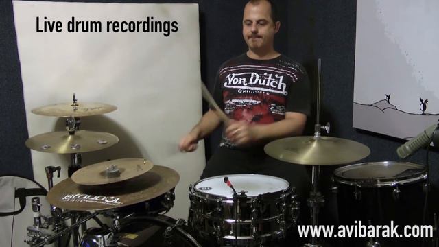 Recording Live drums - Avi Barak смотреть онлайн