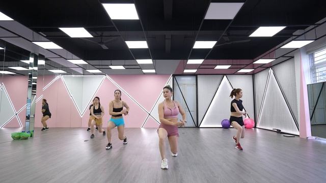 Burn Fat - Best 30 Min Home Workout Routine - Aerobic Dance Workout | Zumba Class смотреть онлайн