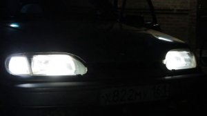 Затухающий габарит в поворотник ваз 2115