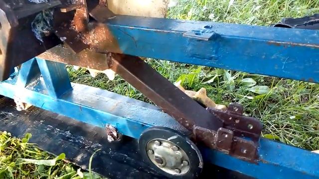 Доработки по адаптации гусеничного модуля к тяжелому мотоблоку.
