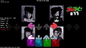 FNF Think Z mixed on mobile