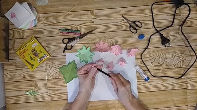 3D РОЗОЧКА ИЗ БУМАГИ. ПОДЕЛКИ ИЗ БУМАГИ СВОИМИ РУКАМИ