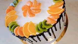 Фруктовый Торт?Украшение Фруктового Торта/Вкусняшки От Фарида ?