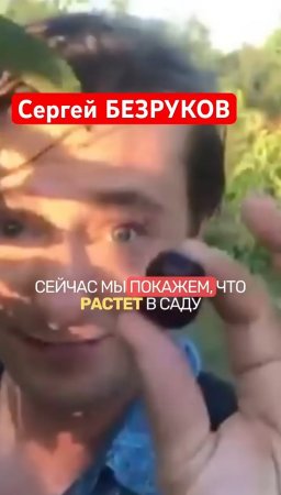Заядлый садовод СЕРГЕЙ БЕЗРУКОВ
