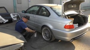 BMW E46 СOUPE покраска и восстановление машины