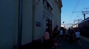 Информатор на станции Краснодар-1...(атмосфера вокзала)