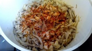 Начинка для пиццы с грибами