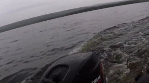 Каракате, едем на озеро обкатывать мотор "Гольфстрим".