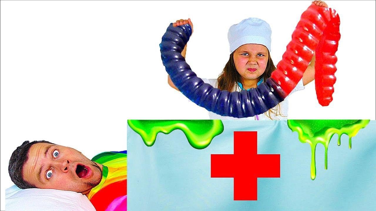 Милана рассказывает Папе Как Важно мыть Руки смотреть онлайн