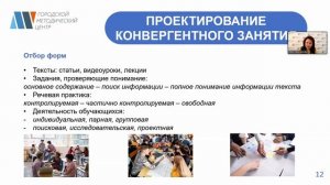 Разработка и проведение конвергентного занятия средствами учебного предмета "Русский язык"