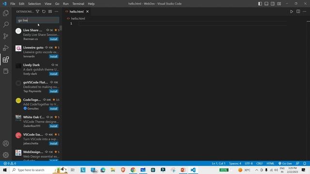 Lec-1 Html Introduction installing Vs code and Live server || Full Stack Web Development Bootcamp||