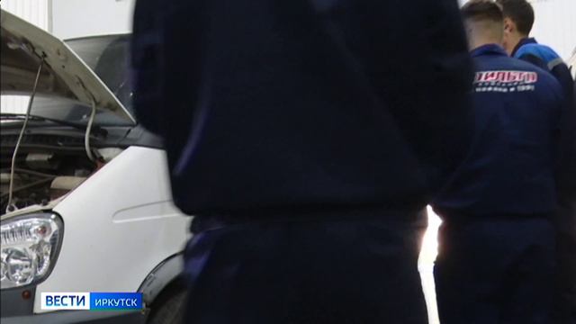 Автомастерскую по ремонту техники для бойцов СВО открыли в Иркутском техникуме машиностроения