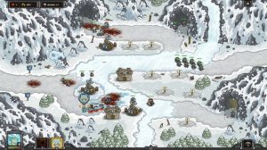 Kingdom Rush Ветеран Железное испытание Морозные Вершины