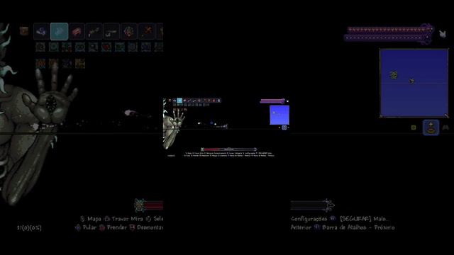 tl pro /terraria 1.4.4.9.2 Master mode moon Lord , Mage class