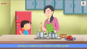 My Home Has Rooms Rhyme With Lyrics - Cartoon Animation Rhymes & Songs for Children - Periwinkle