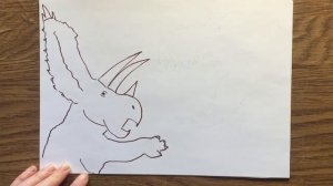 How to draw Dinosaur - for Kids. Как нарисовать Динозавра