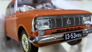 Москвич 412 1:24 Hachette Легендарные советские автомобили №21