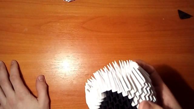 Кошка из модульного оригами-Мастер класс,часть 1. смотреть онлайн