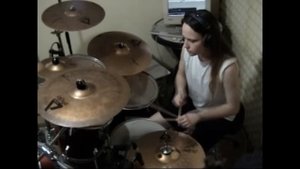 Slayer - Angel of Death (drum cover by Tamara)